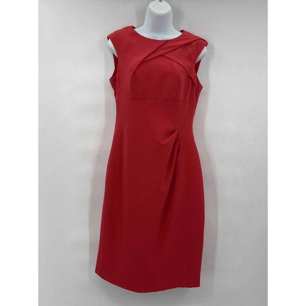 Adrianna‎ Papell  Women's Dress Sleeveless Red Size 6